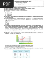 EXERCÍCIOS Transformações Da Água Substâncias e Misturas