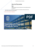 UTP - Responsables UTP - Formularios de Google