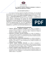 Acusación Contra Mario Abdo