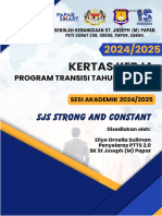 Kertas Kerja Program Transisi Tahun 1 2024-2025