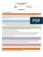 Programa Analitico Artes 3°