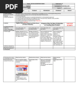 GRADES 1 To 12 Daily Lesson Log: Catch Up Activity