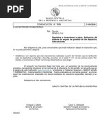 Banco Central de La República Argentina Sobre Plazos Fijos A7978