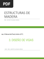 Estructuras de Madera: Ing. Javier Villegas Apaza