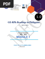 GE RPH Module 1