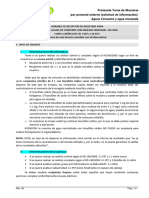 Protocolo Toma de Muestras Aguas Consumo