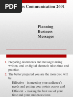 Presentation PLanning Messages 2022