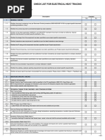 60-8015 - Check List For Electrical Heat Tracing System RFQ