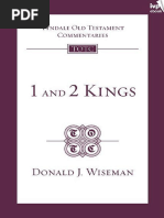 09 Tyndale Comentario Al Antiguo Testamento I y II de Reyes Wiseman, Donald J