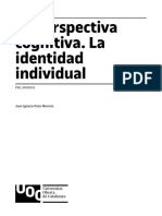 M1.La Perspectiva Cognitiva - La Identidad Individual