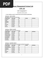 DBMS Lab 2