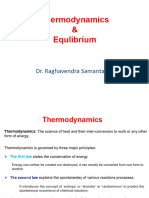 CH1007 Chemistry - Thermodynamics & Equlibrium PDF