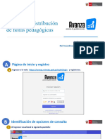 Instructivo AVANZA Distribución de Horas