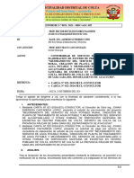 Informe - N 021 - Conformidad de Perfil Ptar Colta