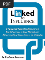 Linked To Influence 7 Powerful Rules For Becoming A Top Influencer