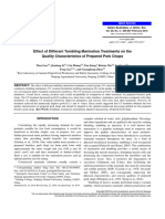 Effect of Different Tumbling Marination Treatments On The Quality Characteristics of Prepared Pork Chops