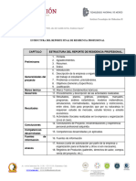 Estructura Del Reporte