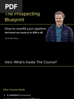 Slides The Prospecting Blueprint