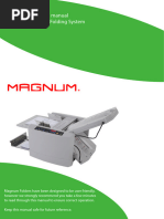 Product Instruction Manual Magnum® MFM-PS Folding System