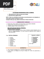 Formato para Guía de Trabajo Sexto Primaria