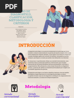 Presentación Psicología y Salud Mental Elegante Ilustrada Crema