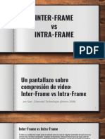 Inter Frame Vs Intra Frame