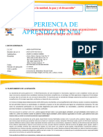 EXPERIENCIA DE APRENDIZAJE 1 - 5t0 C-2023