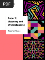 Gcse 2024 Paper 2 Listening Teacher Guide