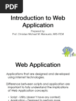 WEEK 5. Introduction To Web Application