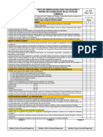 Lista de Verificación-039 para Colocación y Retiro de Candeleros