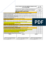 Lista de Verificación-061 para Amarrar Embarcación A La Plataforma