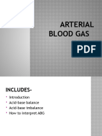 Arterial Blood Gas