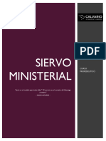 Curso Propedeutico - Siervo Ministerial