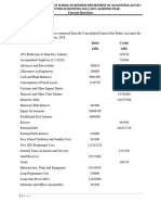 ACC 303 - Questions On Final Accounts