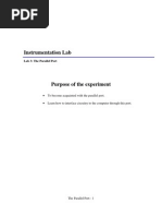 Instrumentation Lab: Lab 3: The Parallel Port