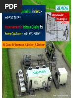 Siemens MMC SVC Plus (STATCOM) 2009 Document