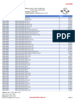 Lista de Precios Provintor BI (Junio 2021)