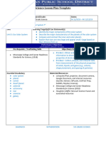 Sample Science Lesson Plan MCCRSS