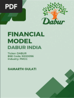 Dabur India Financial Model