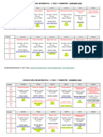 Matemática-Horario-2022 Salas de Aula