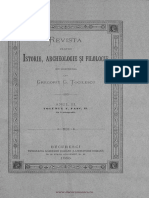 Revista Pentru Istorie, Archeologie Si Filologie, Volumul 05, Fascicula 2, 1885