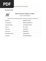 BSNL Feb 2024 Receipt