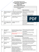 Datas e Horários Das Defesas 2023.2