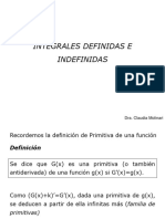 Integral de Una Función Escalar - Def y Prop