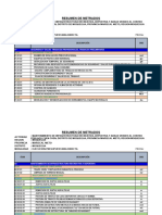 Metrados Ciudad Nueva Mantenimiento