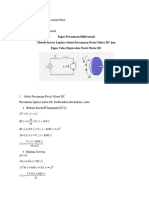 Tugas PD Invers Laplace Motor DC Dan Eigenvalue Motor DC Daffa