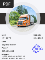 Carrier Packet MTC-MI