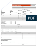 Ficha Cadastral de Candidatos - Operacional