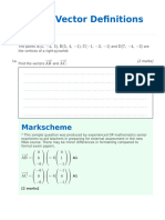 AHL 3.12 Vector Definitions