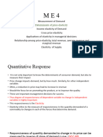 Determinants of Price Elasticity